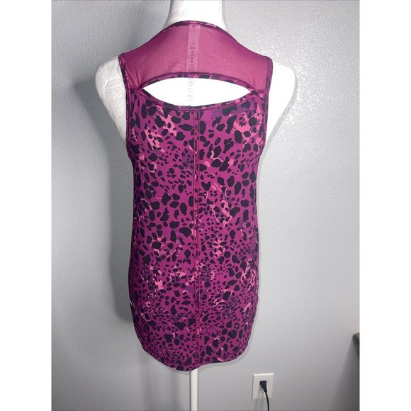 Authentic Lululemon Size 2 Sculpt Tank CTMP/MGPR Cheetah Camo Magenta Purple - Picture 6 of 7